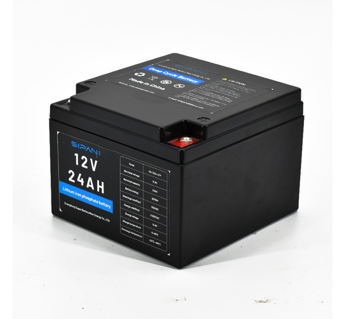 LiFePO4 акумулятор глибокого циклу 100 АН, 25.6 V