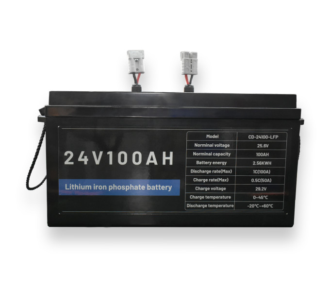 LiFePO4 акумулятор глибокого циклу 100 АН, 25.6 V